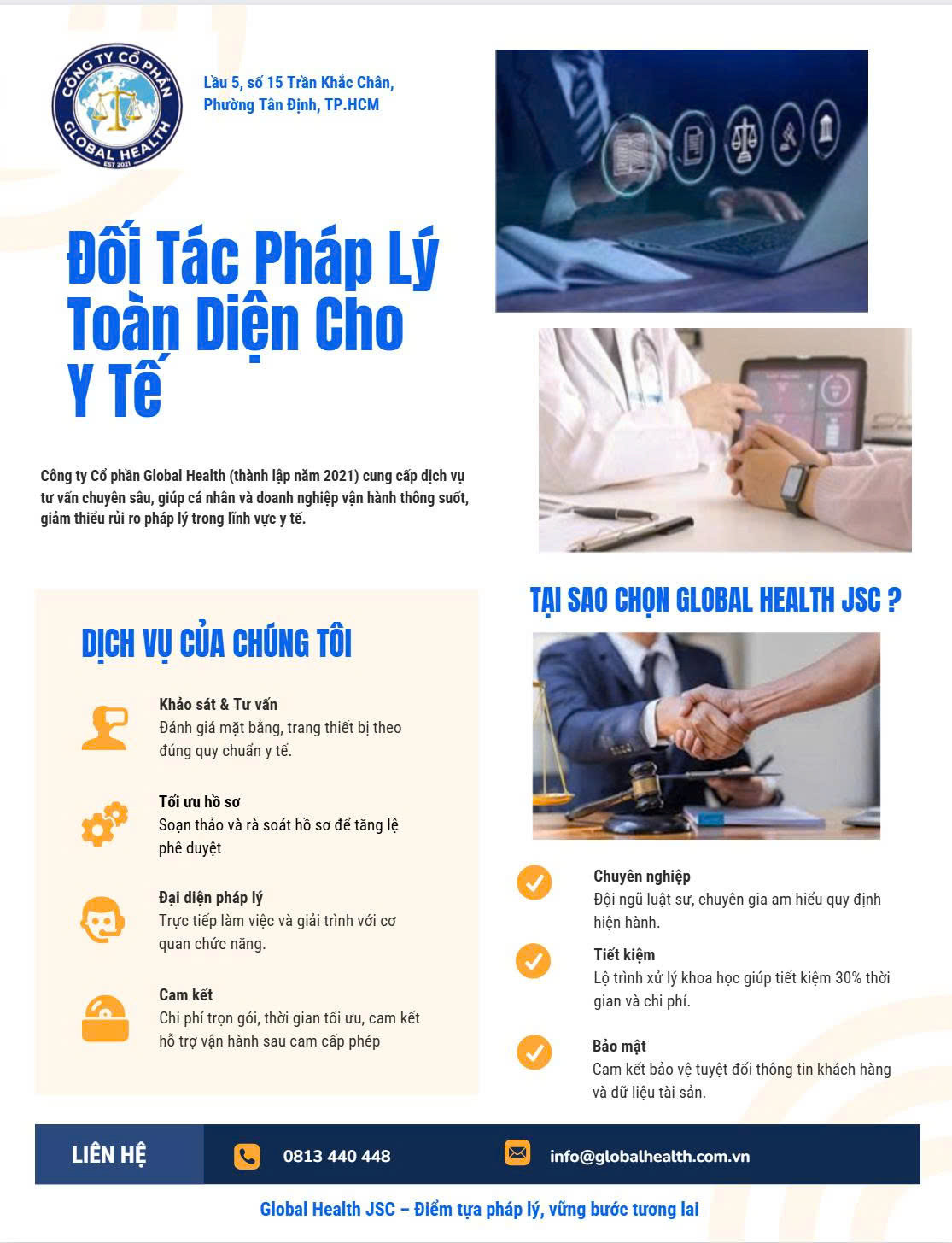 Dịch vụ pháp lý trong lĩnh vực y tế